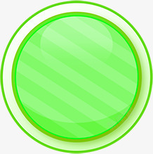 创意合成绿色的圆圈形状素材
