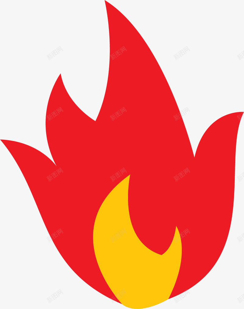 火焰卡通风格png免抠素材_新图网 https://ixintu.com 卡通消防 卡通风格 消防 消防符号 火焰 矢量消防