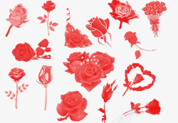 玫瑰花笔刷玫瑰花笔刷高清图片
