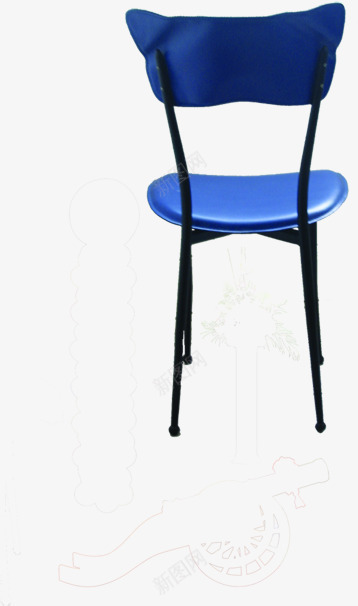 蓝色的椅子背面扁平风格png免抠素材_新图网 https://ixintu.com 坐位 坐席 座位 扁平 椅子 背面 蓝色 风格