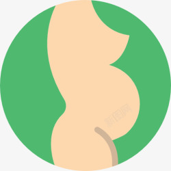 孕妇儿童怀孕图标高清图片
