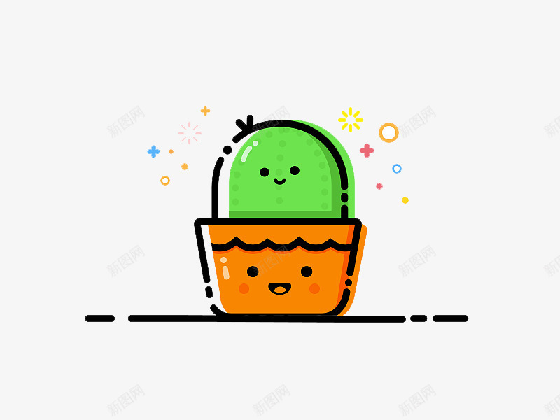 MBE风格仙人球png免抠素材_新图网 https://ixintu.com MBE风格 仙人球 卡通 手绘 水彩 绿色