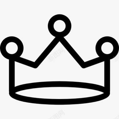 皇冠简单图标图标