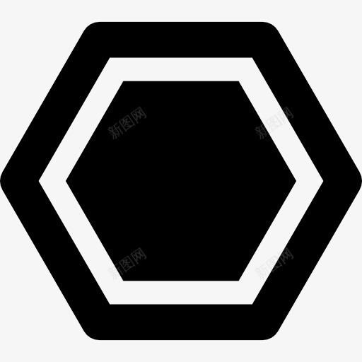 停止的迹象图标png_新图网 https://ixintu.com 交通标志 停止 停止按钮 六边形 取消 形状