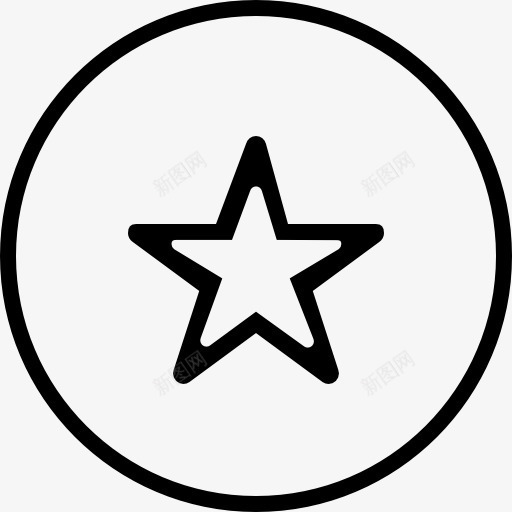 最喜欢的明星概述符号在圆形按钮图标png_新图网 https://ixintu.com 形状 收藏 收藏符号 明星 最喜欢的符号 概述 界面 薄圆