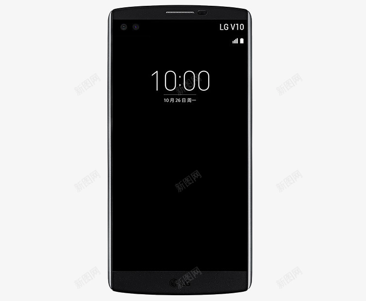 LGVA10手机正视图png免抠素材_新图网 https://ixintu.com LG 手机 正视图 黑色