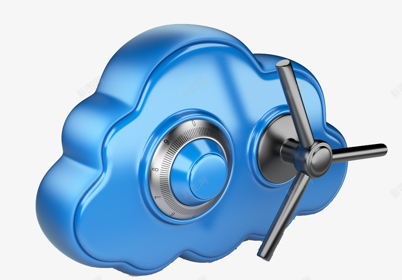 3D云朵与信息科技png免抠素材_新图网 https://ixintu.com 云朵 信息 科技