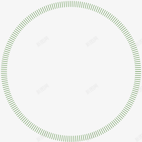 绿色简约圆圈边框纹理png免抠素材_新图网 https://ixintu.com 免抠PNG 圆圈 简约 绿色 边框纹理