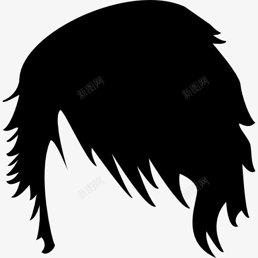 短黑的男性头发形状图标png_新图网 https://ixintu.com 假发 头发 头发形状 形状 男 男性的头发 短头发 美发 黑色的头发