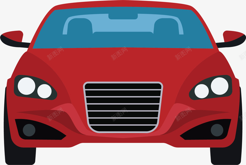卡通轿车矢量图ai免抠素材_新图网 https://ixintu.com 卡通 卡通车 扁平车 车模型 车矢量图 轿车 矢量图