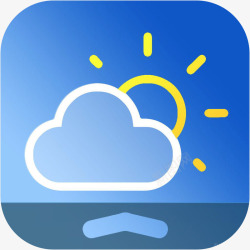 简易天气手机简易天气天气logo图标高清图片