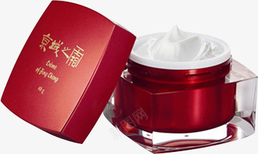 化妆品png免抠素材_新图网 https://ixintu.com 产品实物 化妆品 护肤品 红色 膏体