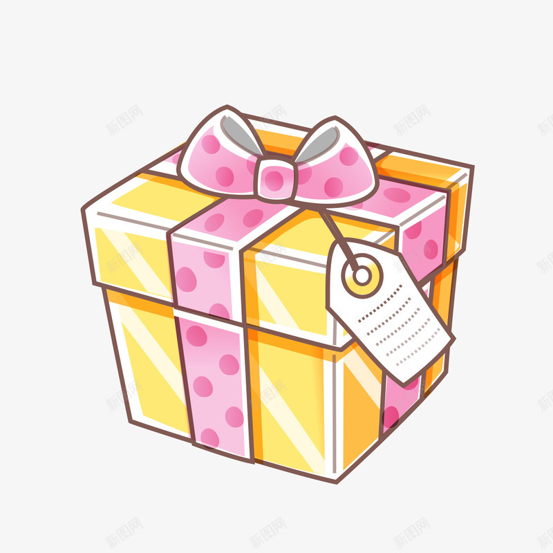 手绘礼物盒图形png免抠素材_新图网 https://ixintu.com 图形 手绘 手绘礼物盒图形 礼物盒