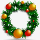 圣诞节花环MerryChristmasbyjjmaxpng免抠素材_新图网 https://ixintu.com christmas wreath 圣诞节 花环