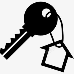 钥匙腰挂主要有房子形状挂图标高清图片