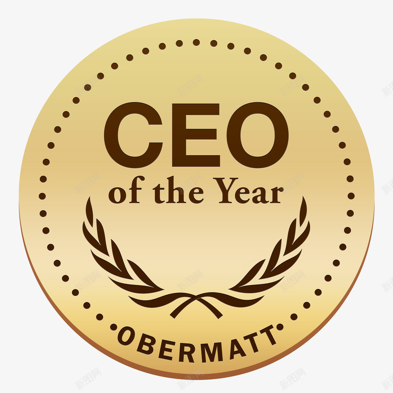 年度CEO图标png_新图网 https://ixintu.com logo 圆圈 年度