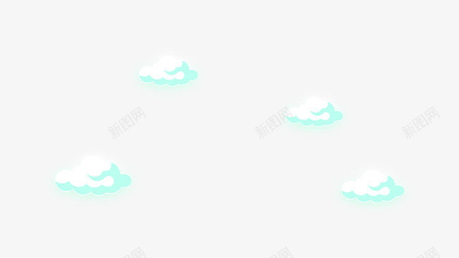 天空中的云png免抠素材_新图网 https://ixintu.com 云 云朵 天空 白云