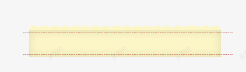 唯美精美浅黄矩形标题栏png免抠素材_新图网 https://ixintu.com 唯美 标题栏 浅黄 矩形 精美