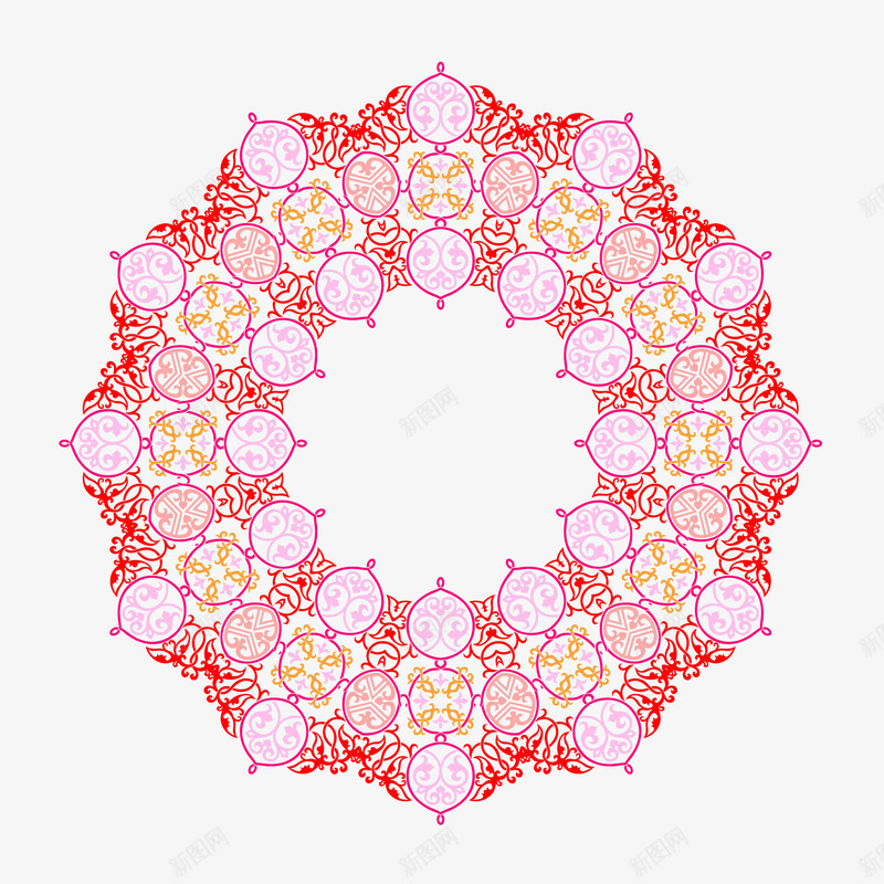 民族风png免抠素材_新图网 https://ixintu.com 女装 民族风 花 花环