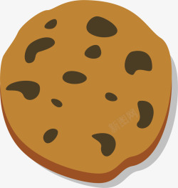 薄脆饼干下载圆形的薄脆饼干矢量图高清图片