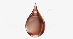 巧克力水滴素材