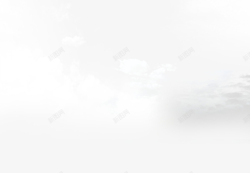 天空下的云朵png免抠素材_新图网 https://ixintu.com 创意 天空 白云 装饰
