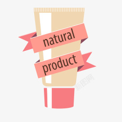 天然产品天然产品护肤品矢量图高清图片
