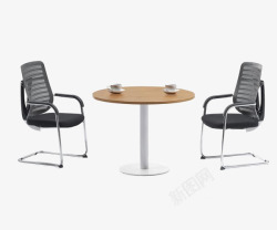 不锈钢椅子商务谈判高清图片