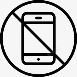 手机禁止没有电话图标高清图片