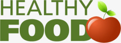 立体健康绿色食品标签绿色食品高清图片
