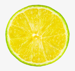 新鲜现摘有机青柠檬柠檬特写高清图片