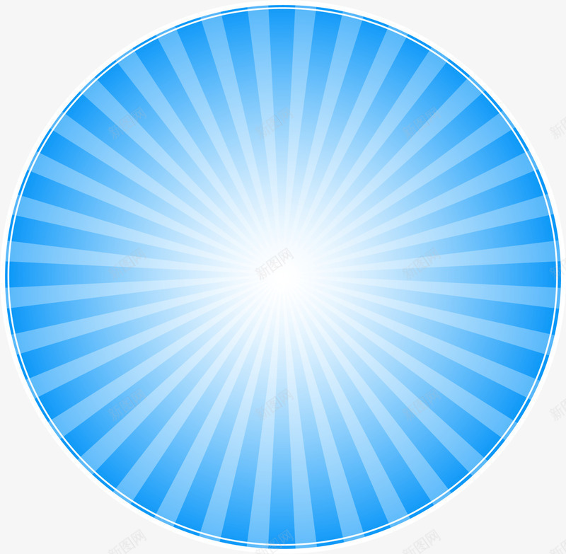 蓝色光芒圆圈png免抠素材_新图网 https://ixintu.com 光圈 光晕 光束 光线 光芒 光辉 蓝色圆圈