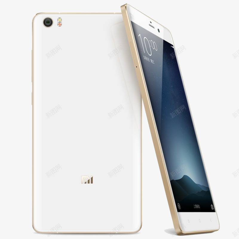 香槟金小米Notepng免抠素材_新图网 https://ixintu.com 4G手机 Xiaomi 产品实物 全网 小米Note手机 小米note 顶配版 香槟金小米Note