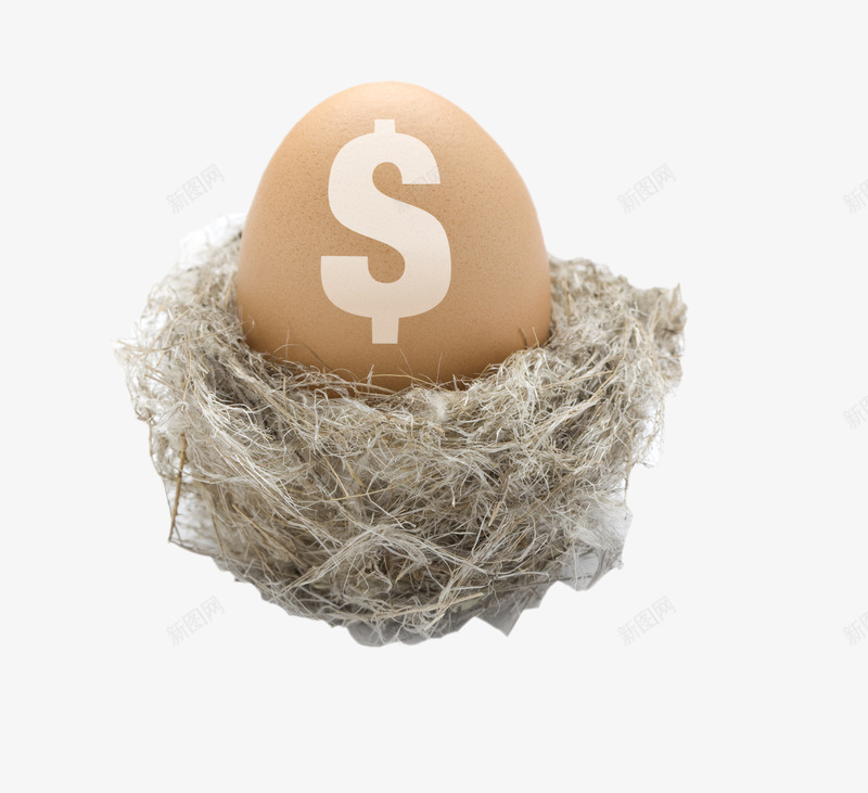 创意鸟巢中的鸡蛋png免抠素材_新图网 https://ixintu.com 创意鸟巢中的鸡蛋 理财 货币 金融 钱币