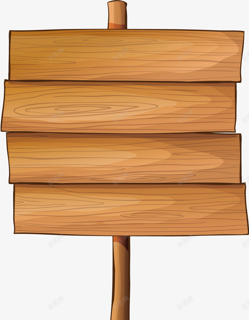 木质标题牌png免抠素材_新图网 https://ixintu.com 指路牌 木牌 木质标题框 矢量素材 路牌