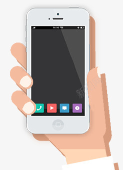 手拿手机png免抠素材_新图网 https://ixintu.com iphone 手持 手机 手机界面