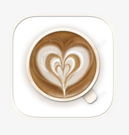 可爱风格卡布奇诺咖啡图标装饰图png_新图网 https://ixintu.com 卡布奇诺 可爱风格 咖啡 咖啡标志 图标 标志 装饰图