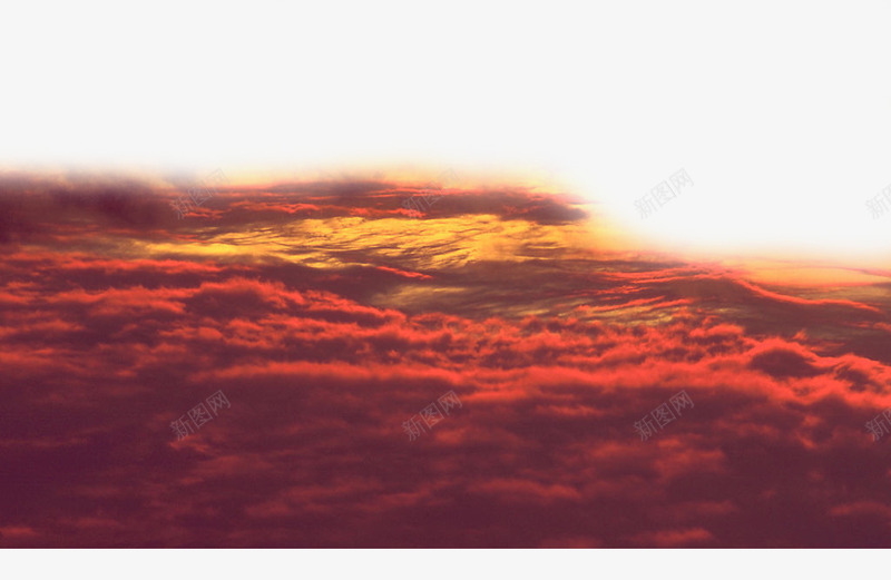 天空景观png免抠素材_新图网 https://ixintu.com 云块 云层 云彩 云霞 仙云 光线 夕阳 天空 天空实拍 彩云 晚霞 景色 红色