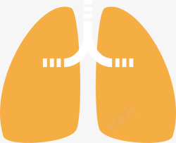黄色肺部世界无烟日黄色肺部高清图片