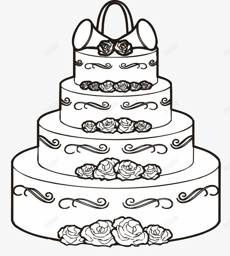 超级大蛋糕图标png_新图网 https://ixintu.com 喇叭 四层大蛋糕 奶油 甜点 蛋糕 蛋糕简笔 面包 鲜花