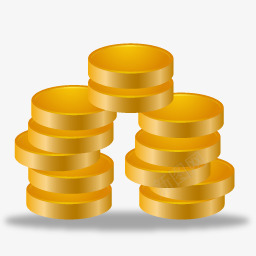 硬币图标png_新图网 https://ixintu.com 收入 硬币 货币 金币 金钱 钱币