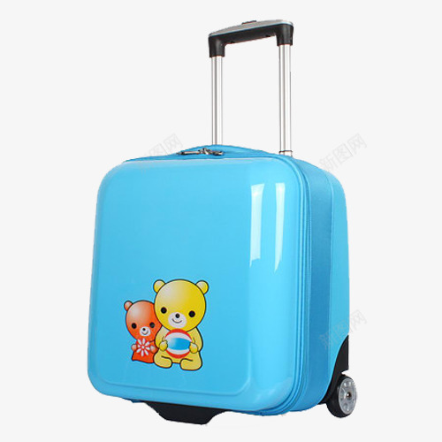 儿童可爱拉杆箱png免抠素材_新图网 https://ixintu.com 产品实物 儿童行李箱 可爱 拉杆箱 旅行箱