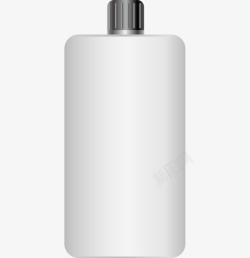 爽肤水瓶子设计白色瓶子模型高清图片