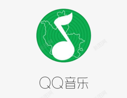 手机qq音乐应用图标图标