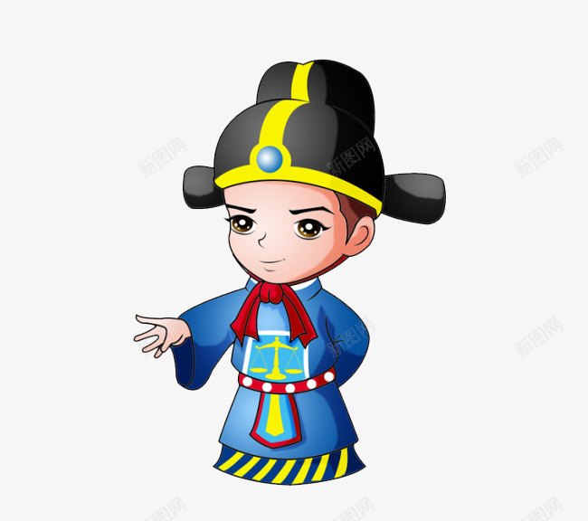 穿官服的古代儿童png免抠素材_新图网 https://ixintu.com 儿童素材 卡通儿童 古代儿童 穿官服的儿童 芦荟叶