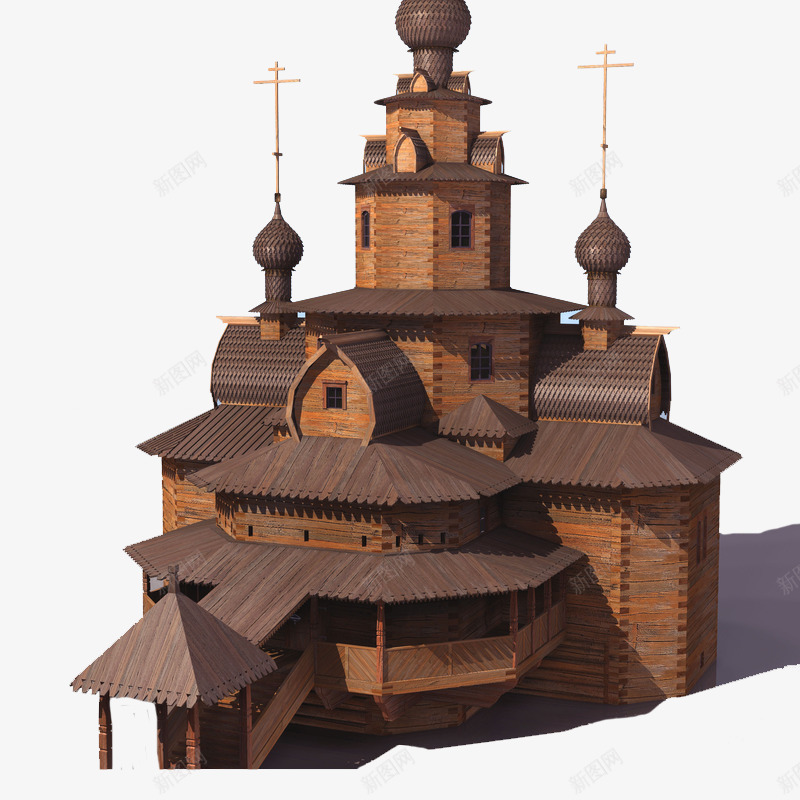 巧克力房子png免抠素材_新图网 https://ixintu.com CAD图纸与房子模型 城堡 巧克力色 建筑 模型