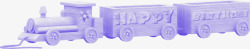 紫色货车紫色货车模型高清图片