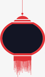 黑色红色线条灯笼双11png免抠素材_新图网 https://ixintu.com 11 灯笼 红色 线条 黑色