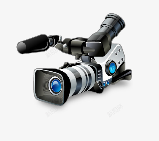 数码摄影机png免抠素材_新图网 https://ixintu.com 录像机 摄影机 数码 模型