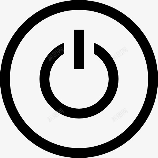 权力的象征一个圆圈内图标png_新图网 https://ixintu.com 内 圈 按钮 接口 权力的象征 能量 脱落 轮廓